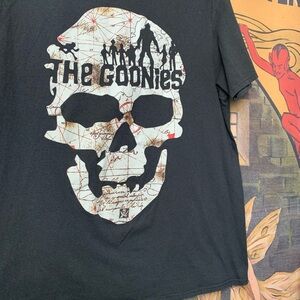 The Goonies Black Graphic T-Shirt